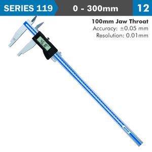 Dig. Caliper 300mm 0.05mm Acc. S/stell 0.01mm Res.