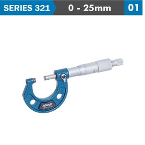 Outside Micrometer 25mm 0.004mm Acc. 0.01mm Grad.