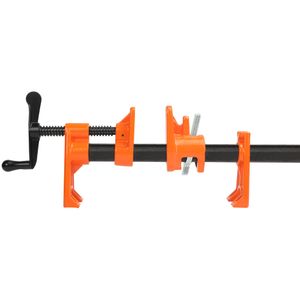 PONY Pro 3/4' 25mm Pipe Clamp Fixture Self Standing Feet