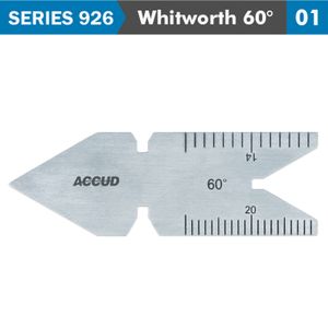 Center Gauge Whitworth 55deg. 30' Acc.