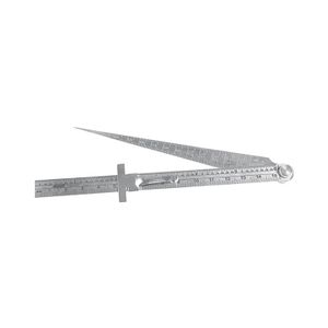 Taper Gauge 0.8-15mm 0.1mm Grad With Steel Ruler 150mm 1mm Grad
