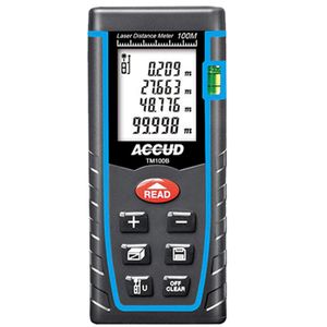 Laser Distance Meter 2x1.5v Aaa Bat. 1mm Res 1.5mm Acc. 0.1m-100m Rang