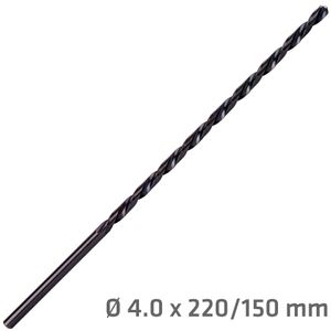 Hss Drill Bit 4mm 220 X 150 Extra Long