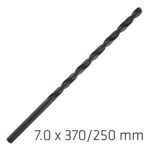 Hss Drill Bit 7mm 370x250mm Extra Long