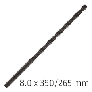 Hss Drill Bit 8mm 390x265mm Extra Long