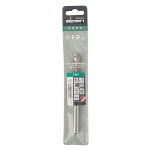ALPEN Pro Hss 9.5mm Drill Din 338 Rn 135 Split Point Plastic Wallet