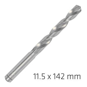 ALPEN Pro Hss 11.5mm Drill Din 338 Rn 135 Split Point Plastic Wallet