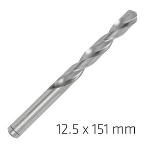 ALPEN Pro Hss 12.5mm Drill Din 338 Rn 135 Split Point Plastic Wallet