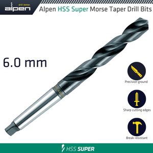 Hss Super 6mm Morse Taper Shank