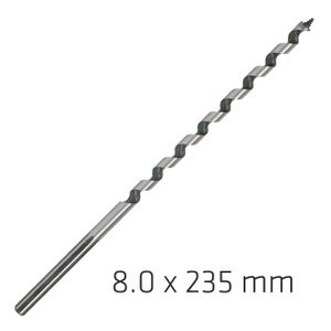 Wood Auger Drill Bit 8 X 235mm