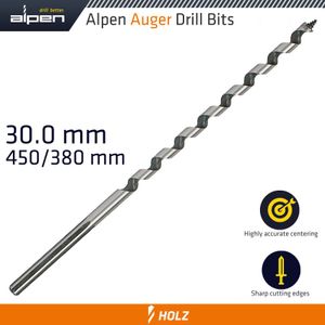 Wood Auger Drill Bit 30 X 450mm