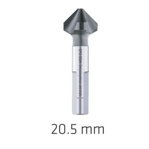 Hss-eco5 Countersink 90 20.5 Din 335 Shapec 3-surface Shank