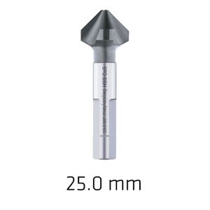 Hss-eco5 Countersink 90 25.0 Din 335 Shapec 3-surface Shank Alunit Co