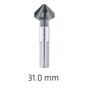 Hss-eco5 Countersink 90 31.0 Din 335 Shapec 3-surface Shank Alunit Co