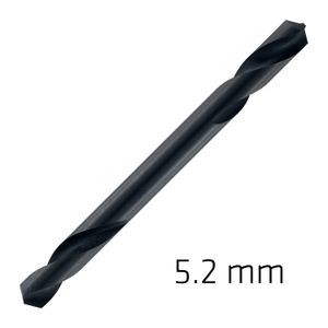 Hss Super Drill Bit Double Ended 5.2mm Pouched