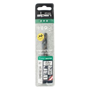 Hss Sprint Master 5.5mm X2 Sleeved Din338 ALPEN Drill Bit