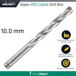 Hss Cobalt Drill Bit 10mm