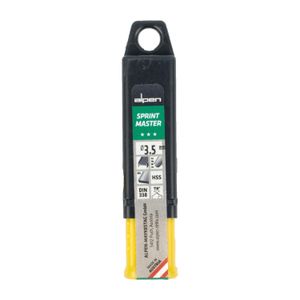 Hss Sprint Master 3.5mm 10-pack Hang Tag Din 338 ALPEN Drill Bits