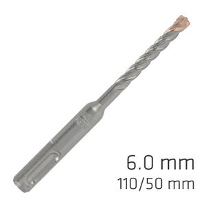 Force X 6.0 X 110/050 Sds-plus Rebar Drill Bit X4 Cutting Edges