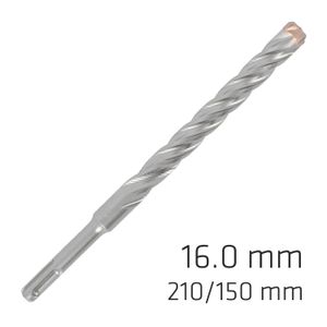 Force X 16.0 X 210/150 Sds-plus Rebar Drill Bit X4 Cutting Edges