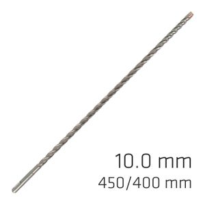 Force X 10.0 X 450/400 Sds-plus Rebar Drill Bit X4 Cutting Edges