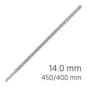 Force X 14.0 X 450/400 Sds-plus Rebar Drill Bit X4 Cutting Edges