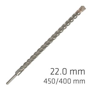 Force X 22.0 X 450/400 Sds-plus Rebar Drill Bit X4 Cutting Edges