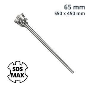 Sds Max Mill Crown 65mm X 550 Drill Bit