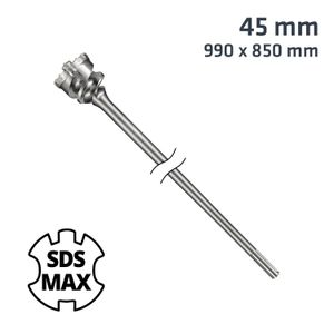 Sds Max Mill Crown 45mm X 990 X 850 Drill Bit
