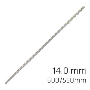 Force X 14.0 X 600/550 Sds-plus Rebar Drill Bit X4 Cutting Edges