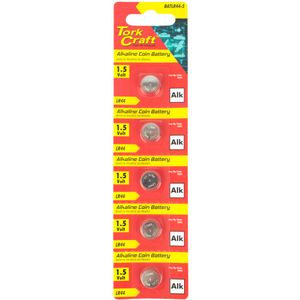 Battery Coin Lr44 Alkaline X5 Pack (moq 20) 11.6 × 5.4mm
