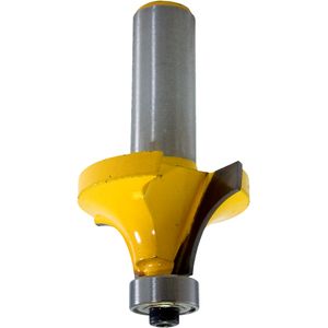 TORK CRAFT  CKP1209 Corner Round Router Bit 7/16 Inch Radius with 1/2 Inch Shank
