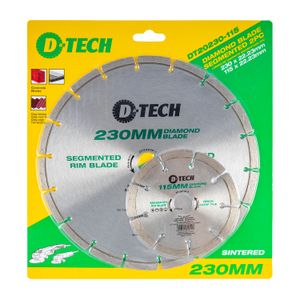 Diamond Blade 230mmx22.22mm+115mmx22.2mm Segemented