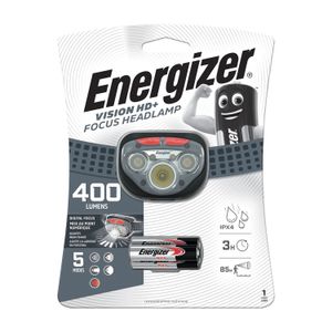 Headlight 400lumens Vision Hd Plus Focus Gray ENERGIZER