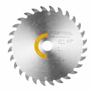 FESTOOL Hw 160x1,8x20 W28 Wood Universal Circular Saw Blade 160mm 28t