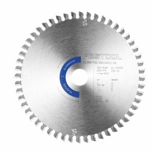 FESTOOL Hw 160x1,8x20 Tf52 A Aluminium/plastics Circular Saw Blade 160mm 52t