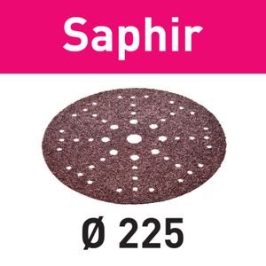 FESTOOL STF D225/48 P36 SA/25 Saphir Abrasive Discs 225mm P36 25 Piece
