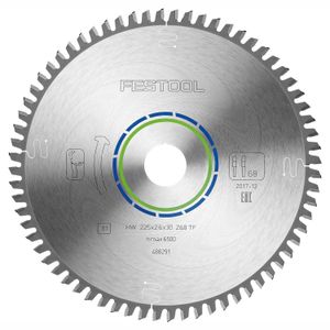 FESTOOL Aluminium and Plastics Saw Blade HW 225x2.6x30 TF68 for CS 70