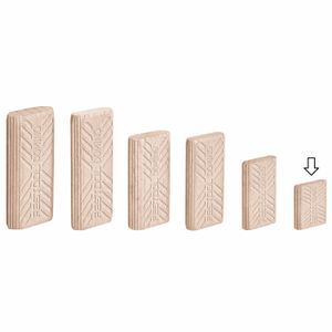 FESTOOL DOMINO D 5x30/1800 BU Beech Dowels 5x30mm 1800 Pack
