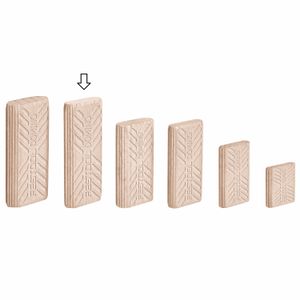 FESTOOL DOMINO D 8x50/600 BU Beech Dowels 8x50mm 600 Pack
