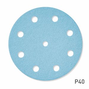 FESTOOL STF D125/8 P40 GR/10 Granat Abrasive Discs 125mm P40 10 Piece