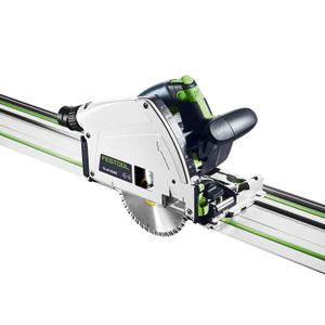 FESTOOL TS 60 KEBQ-Plus-FS Plunge-Cut Saw with Guide Rail in Systainer³
