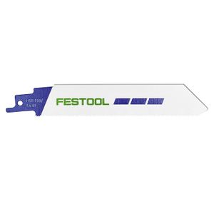 FESTOOL HSR 150/1,6 BI/5 METAL STEEL/STAINLESS STEEL Sabre Saw Blade Set 150mm 5pc