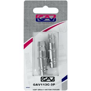 GAV113C-3P Insert German X 10mm Hose 2 Packaged