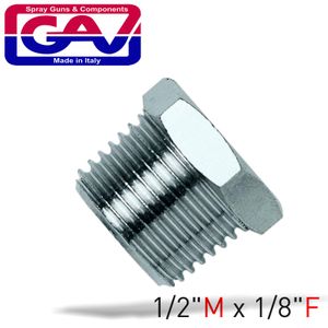 Taper Reducer Bush 1/2 X 1/8 M/f