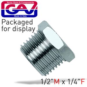 Taper Reducer Bush 1/2 X 1/4 M/f Packaged