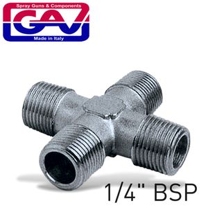 4-way Connector 1/4' Mmmm