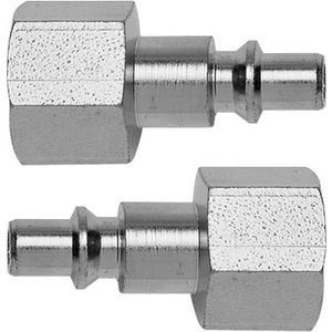 Quick Coupler Inserts Aro 3/8'f 2 Packaged