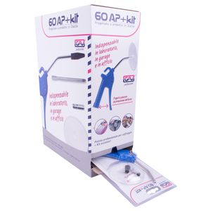 Air Blow Gun With Long Nozzle + Acc Kit For 60ap X15