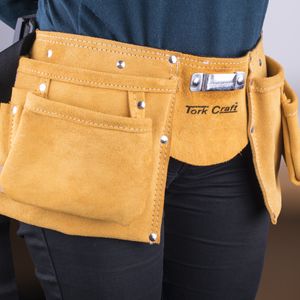 Large Prof.leather Tool Belt 11 Pocket